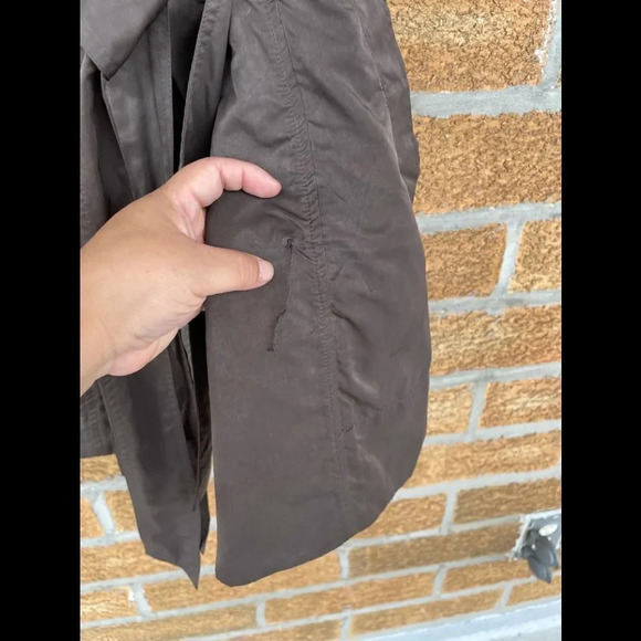 All Saints Spitalfields Bevin Trench dress sz 10 - Picture 9 of 13